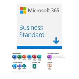 Microsoft 365 Business Standard for 1 User, 12-Month/1 year Subscription (Windows/Mac/iOS/Android) (Email delivery in 2 hours- no CD) image 1