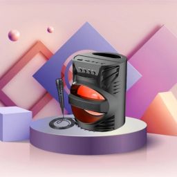 Clairbell DJ Box Speaker with FM Radio, Mic & USB Pen Drive 5W Bluetooth SpeakerMU217 5 W Bluetooth Party Speaker-image-113
