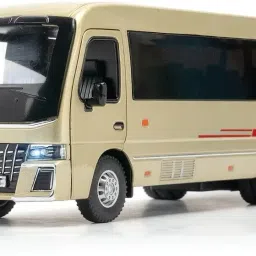 1: 32 Scale Toyo ta Coaster Bus Toy Model Car for Kids Die cast Model Bus-30