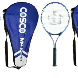 Max Power Tennis Racket (2 Tennis Racket, Senior Size) Multicolor Strung Tennis Racquet-image-62