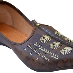 Men's Ethnic Designer Wedding Punjabi Jutti Jutis For Men-picture-18