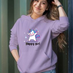 Women Full Sleeve Graphic Print Hooded Sweatshirt-image-31