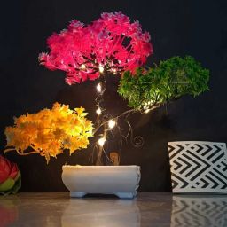 Bonsai Wild Artificial Plant with Pot-image-51