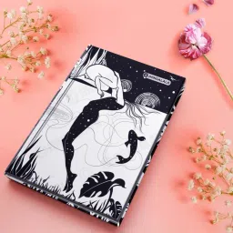 jhingalala Reflection of Life Hard Bound Undated A5 Diary Notebook (20 X 14.5 CM, 80 GSM, 190 Ruled Perforated Pages) Diary for Writing, Gift for Friend, Personal Diary A5 Notebook Ruled 190 Pages image 4