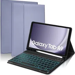 Proelite Samsung Galaxy Tab A9 8.7 inch, Magnetic Detachable Wireless with S Pen Holder Bluetooth Standard Tablet Keyboard Compatible with Desktop, Laptop, Mac Samsung Galaxy Tab A9 8.7 inch case cover , Magnetic Detachable Wireless with S Pen Holder-10