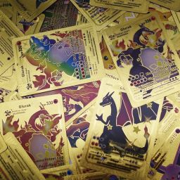 Poki Gold Playing Cards Trading Card Game 25pcs-image-48