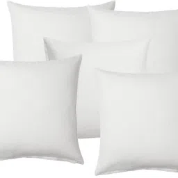 Polyester Fibre Solid Cushion Pack of 5-image-44