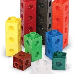 pulsbery Cubic Interlocking Blocks (Multicolor) image 4