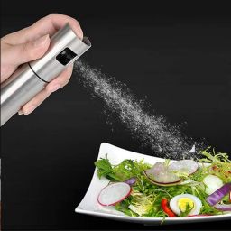 Food Grade Stainless Steel Glass Oil Spray Bottle (100 ML) Sugar Sprinkler 100 gm-image-73