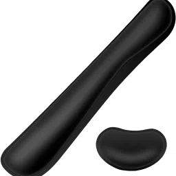 Honch Keyboard Mouse Pad Wrist Rest Cushion Memory Foam Keyboard & Mouse Wrist Rest-43