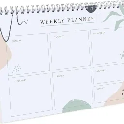 Weekly Planner Note Pad , Weekly To Do List Notepad A4 Planner Blank 60 Pages-8