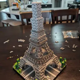 dherik tradworld Building Blocks Architecture Eiffel Tower Micro Mini Block Set image 3