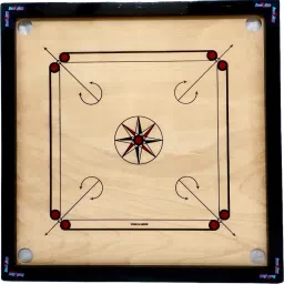 WODERN CARROM BOARD WITH COINS 3.81 cm Carrom Board-picture-27
