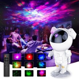 Astronaut Galaxy Star Projector Light Lamp with Timer, Remote Control Night Lamp-30