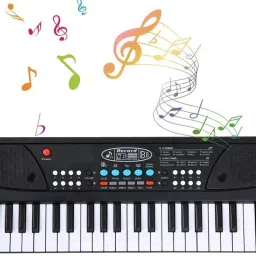 jr club A392 Musical Sound Toys 37 Key Piano Keyboard Toy with Recording and Mic A392 Musical Sound Toys 37 Key Piano Keyboard Toy with Recording and Mic Analog Portable Keyboard image 2