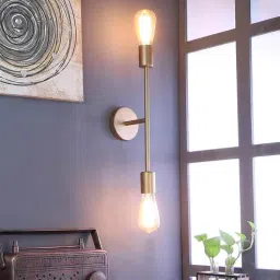 shoppeefry Ashley Metal Novelty Wall Light (Gold)-picture-2