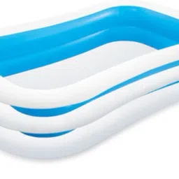 Swim (IND*62) Center Inflatable Family Swimming Pool With Free Pump Inflatable Swimming Pool-image-81