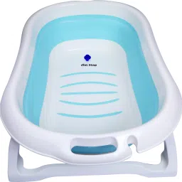 Folding Bath Tub with Temperature Sensitive Plug and Anti-Skid Base for Kids of 0 to 3 Years Upto 20 Kgs Weight Capacity-11