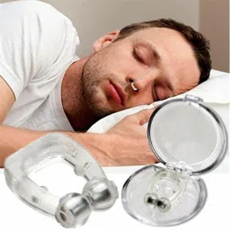 Nose Clip Unisex Stop Snoring Anti Snore Free Sleep Silicone Magnetic Nose Clip Nose Shaper-image-24