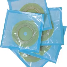 Urostomy Barrier (BasePlate), Ostomy Barrier, 60mm Hydrocolloid Medical Dressing-image-25