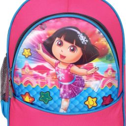 Dora Pre-School 31cm For Nursery (LKG/UKG/1st std) Boys Girls & kids Waterproof School Bag-image-68