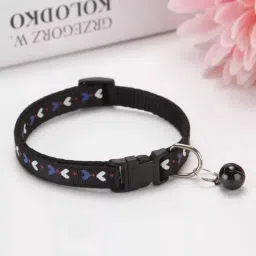 Collar With Bell,Kitten Kitty & Small Dog Soft,Safe,Breakaway For Cats & Puppies Dog & Cat Everyday Collar-2