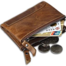Men & Women Formal, Trendy, Casual, Trendy, Evening/Party Tan Genuine Leather RFID Wallet - Regular Size-image-44