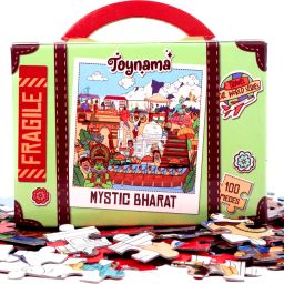 Educational Toys for Kids - Mystic Bharat Jigsaw Puzzles Ages 3+-image-67
