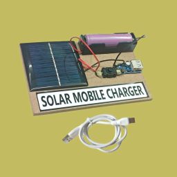 Science Model Kit for Kids – Solar Battery Charger STEM Educational Project-image-82