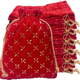 Women Red Potli-image-44