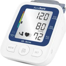AccuSure AS Automatic + Advance Feature Blood Pressure Monitoring System Accusure AS bp moniter Bp Monitor-image-36