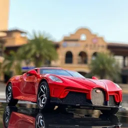 1:24 Scale Model Bugatti La Voiture Noire Car Toy With Pullback Function-image-40