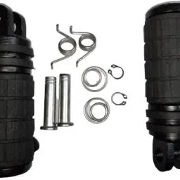 TRP Traders HEAVY DUTY BLACK THUNDERBIRD FOOTREST RIGHT/LEFT COMPATIBLE FOR RE FRONT & REAR Foot Rest image 3