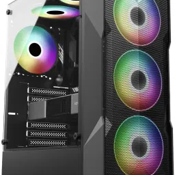 CAGBOLT I5 6th Gen Gaming Desktop Intel Core i5 6th Gen CPU (8 GB RAM/NVIDIA GeForce GT 730 4GB DDR3 Graphics/512 GB SSD Capacity/Windows 10 Pro (64-bit)/Gaming Cabinet with 4 Pre-Installed ARGB Fans and 4 GB Graphics Memory) Gaming Tower-image-71