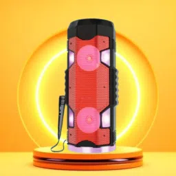 GUGGU (PORTABLE BLUETOOTH PARTY SPEAKER)With Mic & 7Hr Playback With Hi Bass SoundW312 20 W Bluetooth Party Speaker-image-90