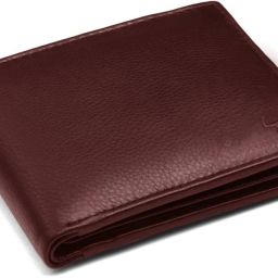 Men Maroon Genuine Leather RFIDWallet-picture-14