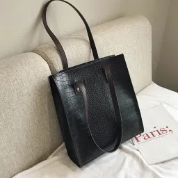 Women Black Messenger Bag-image-19