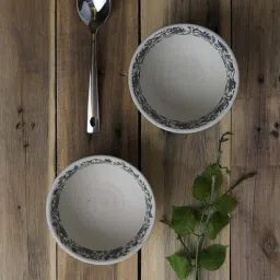 500 ML Ceramic Serving Bowls Set of 2 by Miah Decor-picture-45
