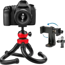Hiffin ®12 Inches Height Flexible Gorillapod Tripod with 360° Rotating Tripod Ball Head-33