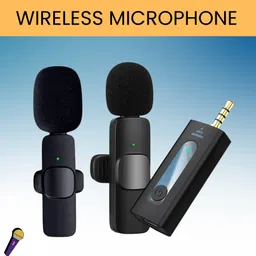 guggu K35 Wireless Mic With Collar Microphone for YouTube/Vloging/Voice RecordingZ35 Microphone-picture-10