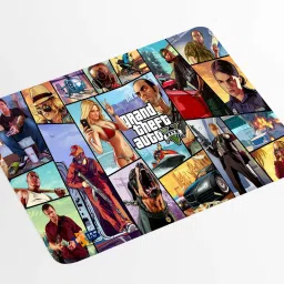THE NEXGEN STORE GTA 5 THEME HD PRITED MOUSEPAD FOR LAPTOP AND DESKTOP Non Slip Base Mousepad-image-71