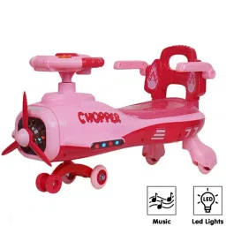 Panda Magic Car Rider for Kids|Magic Swing Car for Kids|Twister Ride On Car Push Rideons & Wagons Non Battery Operated Ride On-28