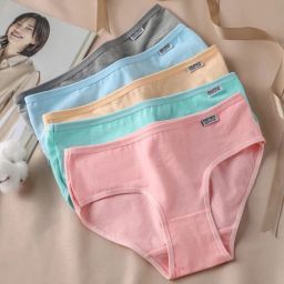 Pack of 5 Women Hipster Multicolor Panty-image-105