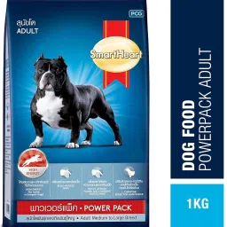 SMARTHEART Dog Food Power Pack Chicken 1 kg Dry Adult Dog Food-image-22
