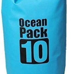 Ocean Pack Waterproof Dry Bag 10 Liter Camping Swimming Bag (Random Color) Small Travel Bag- 10 liter bag-15