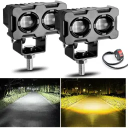 12V Motorcycle Led Spotlight For Modified Auto 2500Lm Driving Fog Lamp Fog Lamp Car, Motorbike, Van LED (12 V, 40 W)-image-15