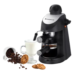 WONDERCHEF Regenta 800 Watt Automatic Espresso & Cappuccino Coffee Maker with Temperature Dial (Black)-image-22