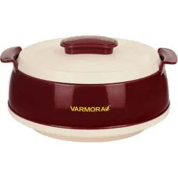 Varmora Roma Casserole| Insulated Hot Pot for Kitchen| Chapati Box Microwave-Safe - 2700ml- Maroon-picture-7