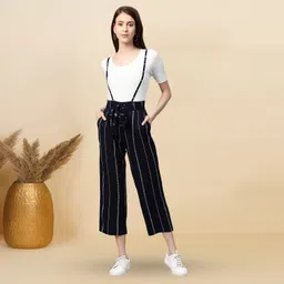 ikrass Women Blue Dungaree-picture-17