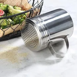 Dredger with Handle|Salt & Pepper Shaker with Handle, Pack of 4 Sugar Sprinkler Shaker 350 gm-image-44